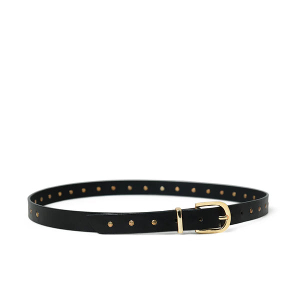 bell & fox mira studded leather blet black evalucia boutique perth scotland