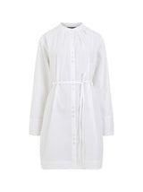 french connection alissa cotton wide sleeve shirt dress lonen white evalucia boutique perth scotland