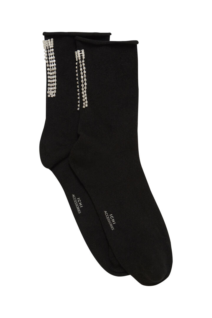 Ichi Jilly Socks-Black-20122336