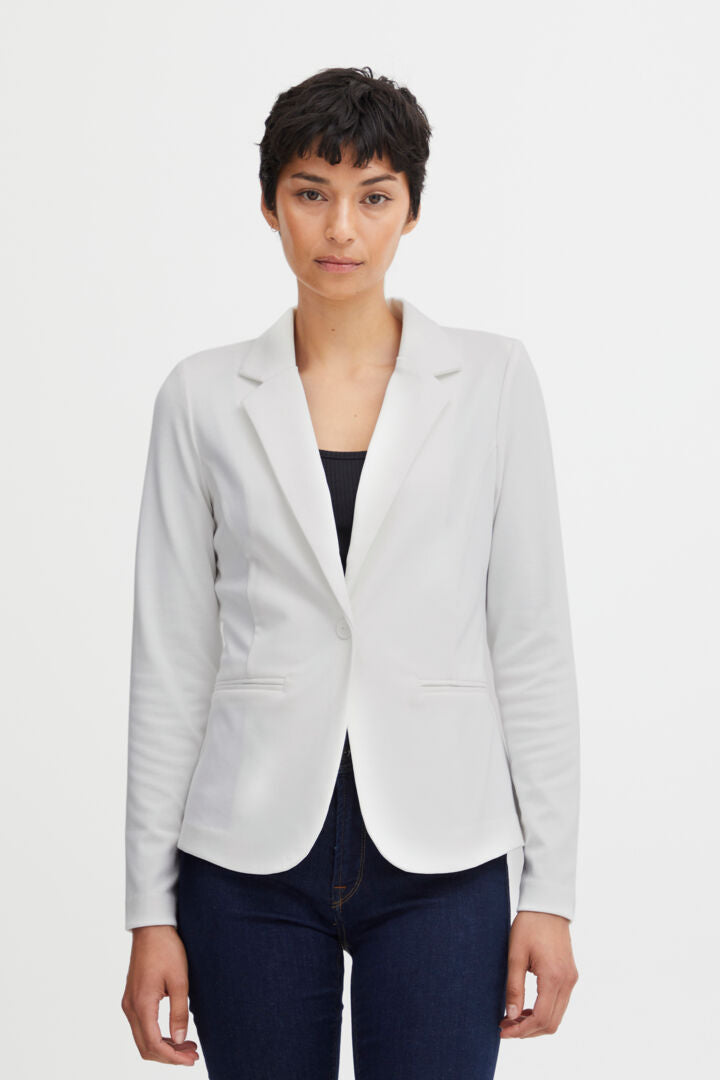 Ichi Kate Blazer - Cloud Dancer - 20101801