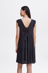 Ichi Marrakech Short Dress-Black-20120911