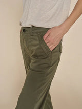 Mos Mosh Naina Tem Trousers-Dusty Olive-163380