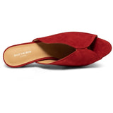 Shoe The Bear Valentine Suede Sandal-Fire Red-STB2326