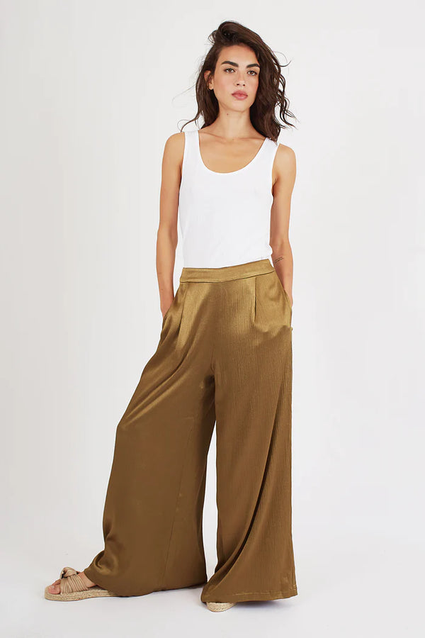 traffic people evie trousers olive evalucia boutique perth scotland