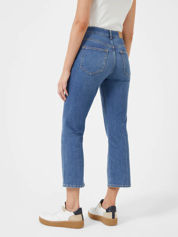 French Connection Kalypso Comfort Kick Flare Jeans-Mid Indigo-74TAL