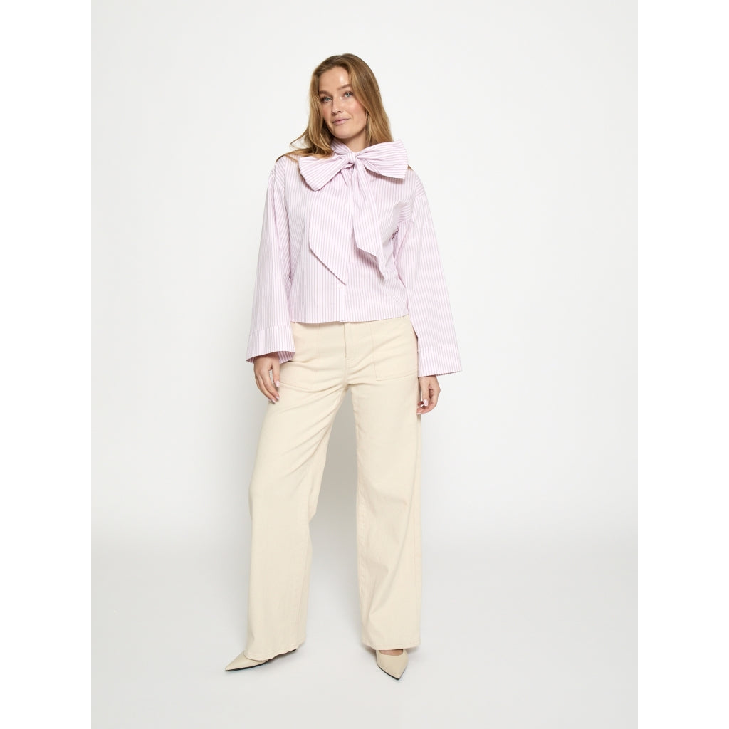 Minus Skye Shirt in Prism Pink Stripe - MI6949