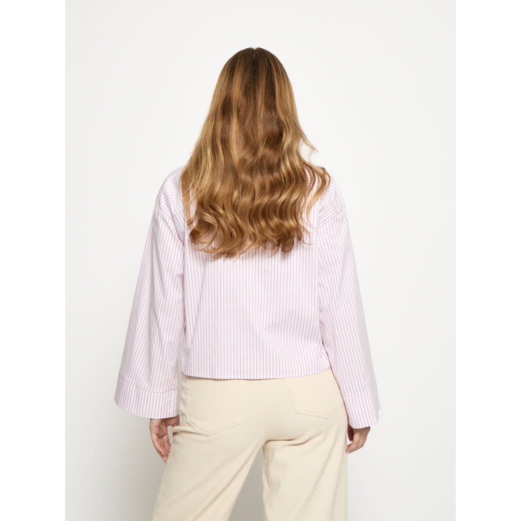 Minus Skye Shirt in Prism Pink Stripe - MI6949