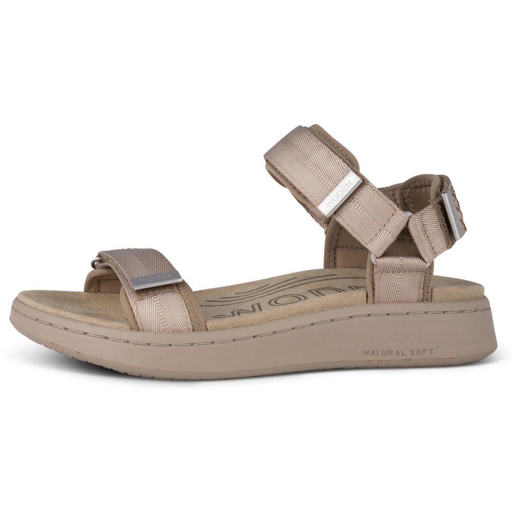 Woden Line Sandals-WL926963 Silver Mink