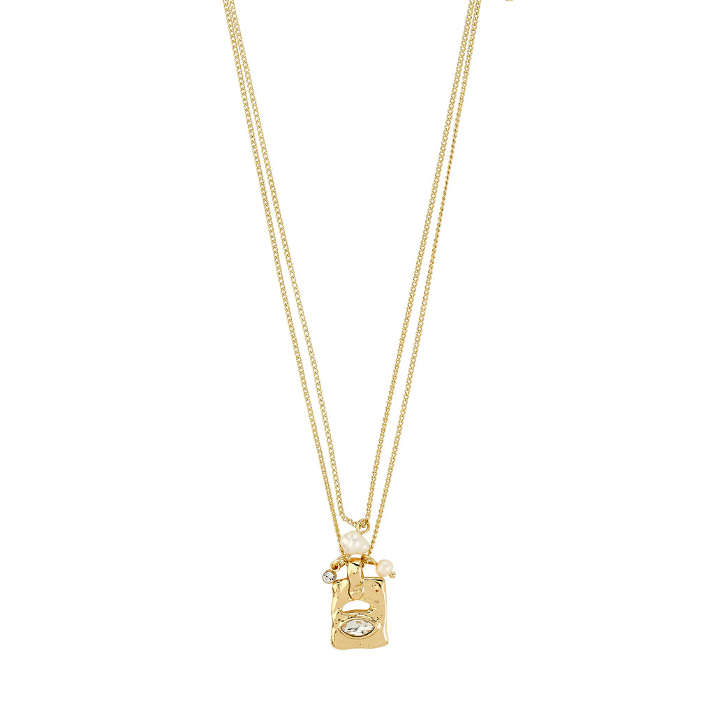 PIGRIM - FIRE Necklace Set Gold Plated