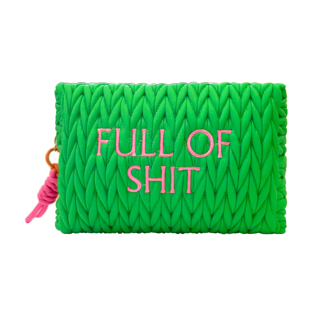Lilly Loves Cosmetic Bag - Green & Pink