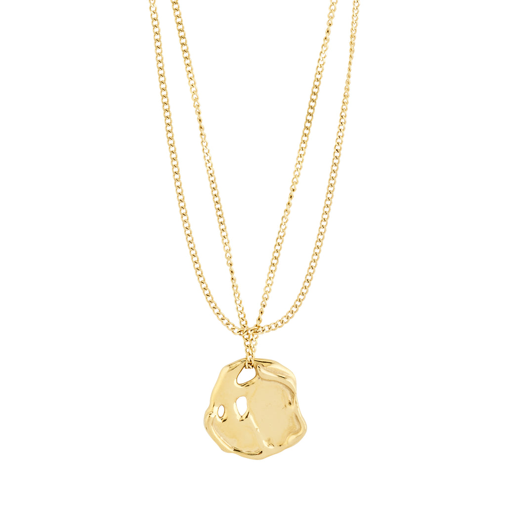PILGRIM - Dawn Necklaces, 2-in-1 set, Gold-plated - 122512021