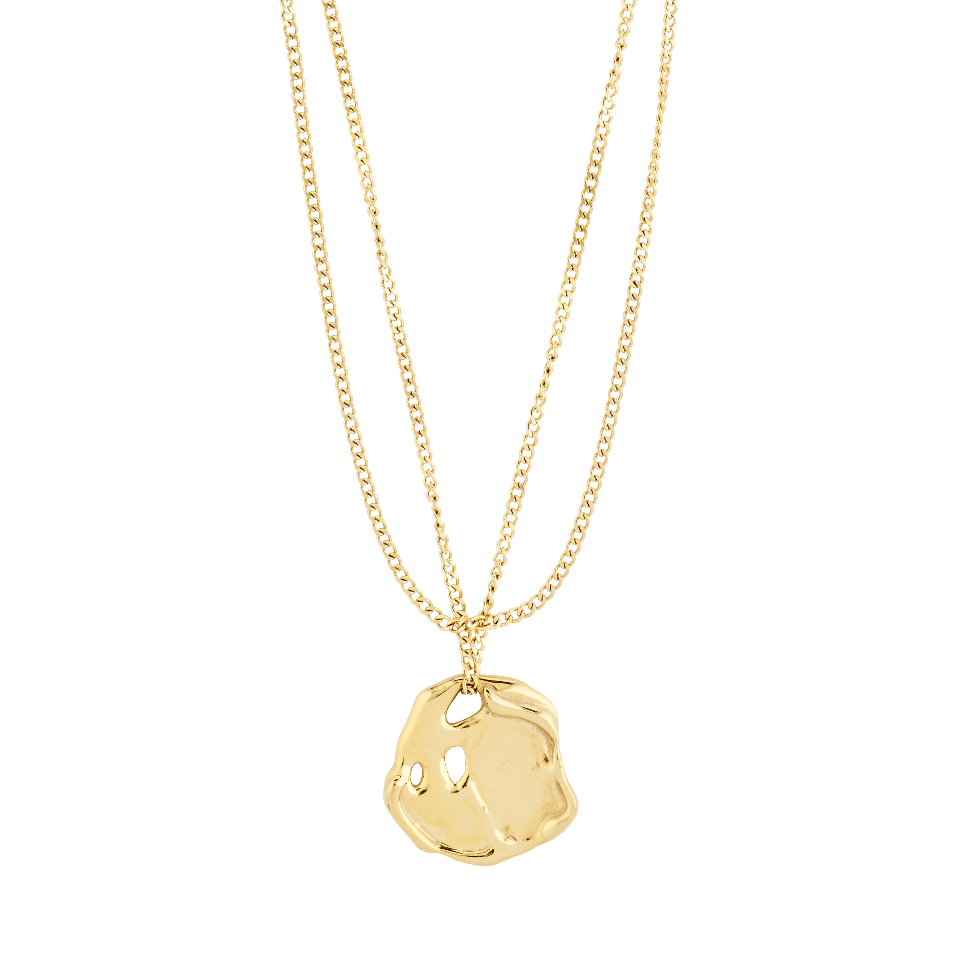 PILGRIM - Dawn Necklaces, 2-in-1 set, Gold-plated - 122512021