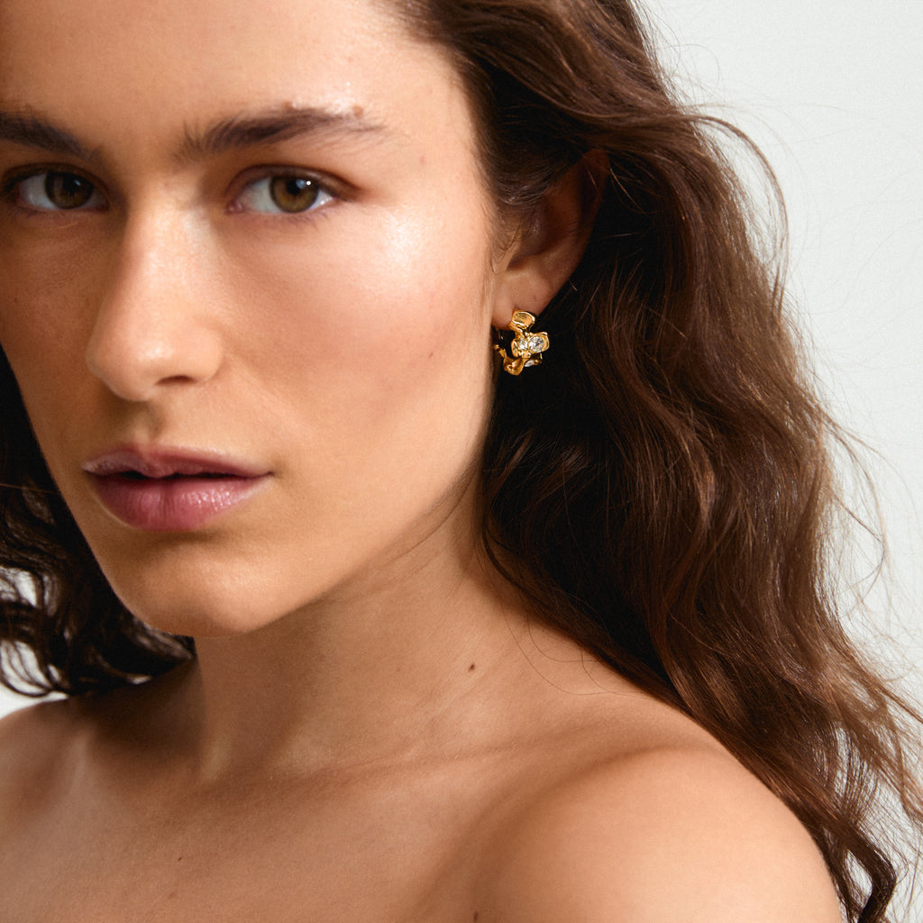 PILGRIM - Sunset Earrings Gold-plated - 132512033