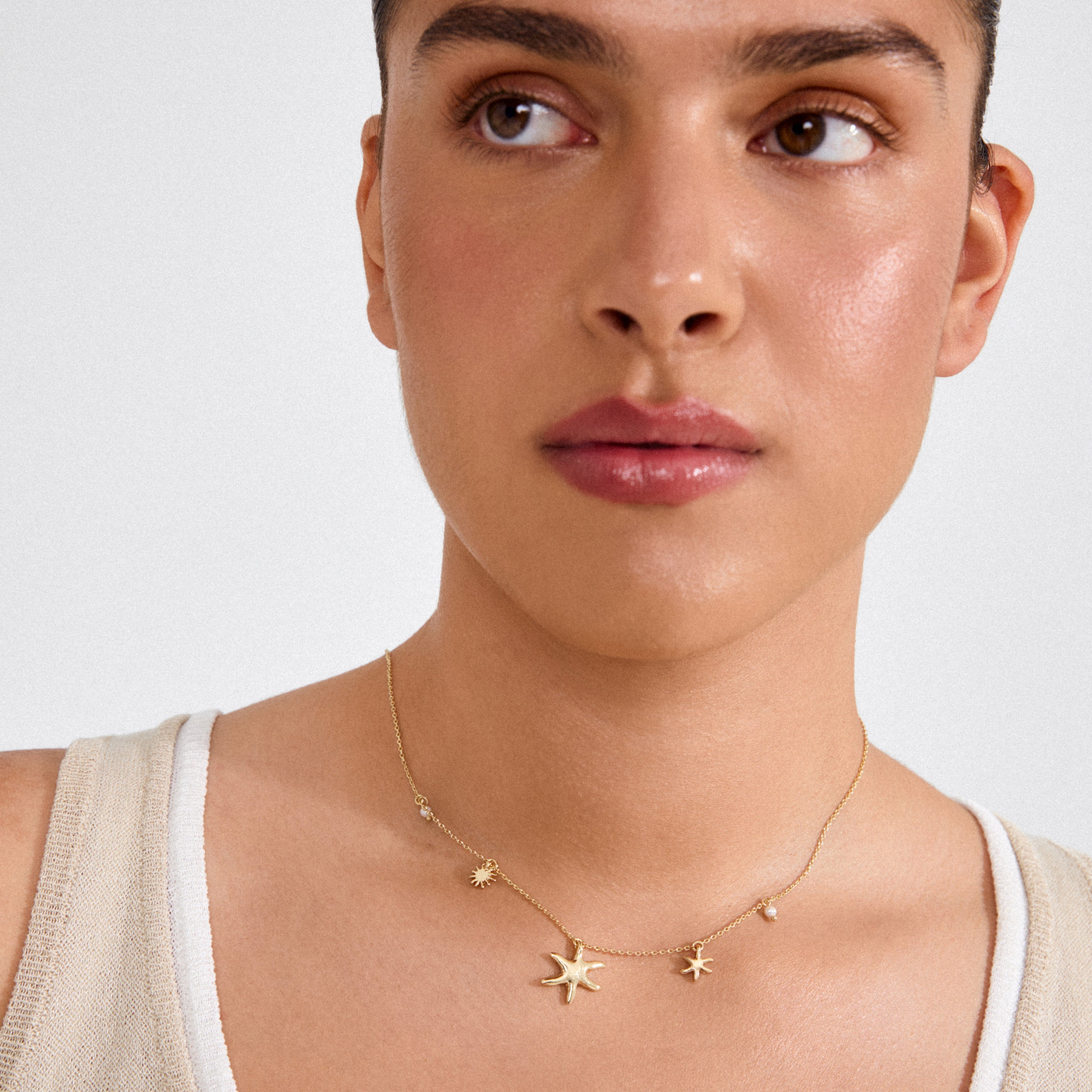 PILGRIM PRISM Necklace - Gold Plated