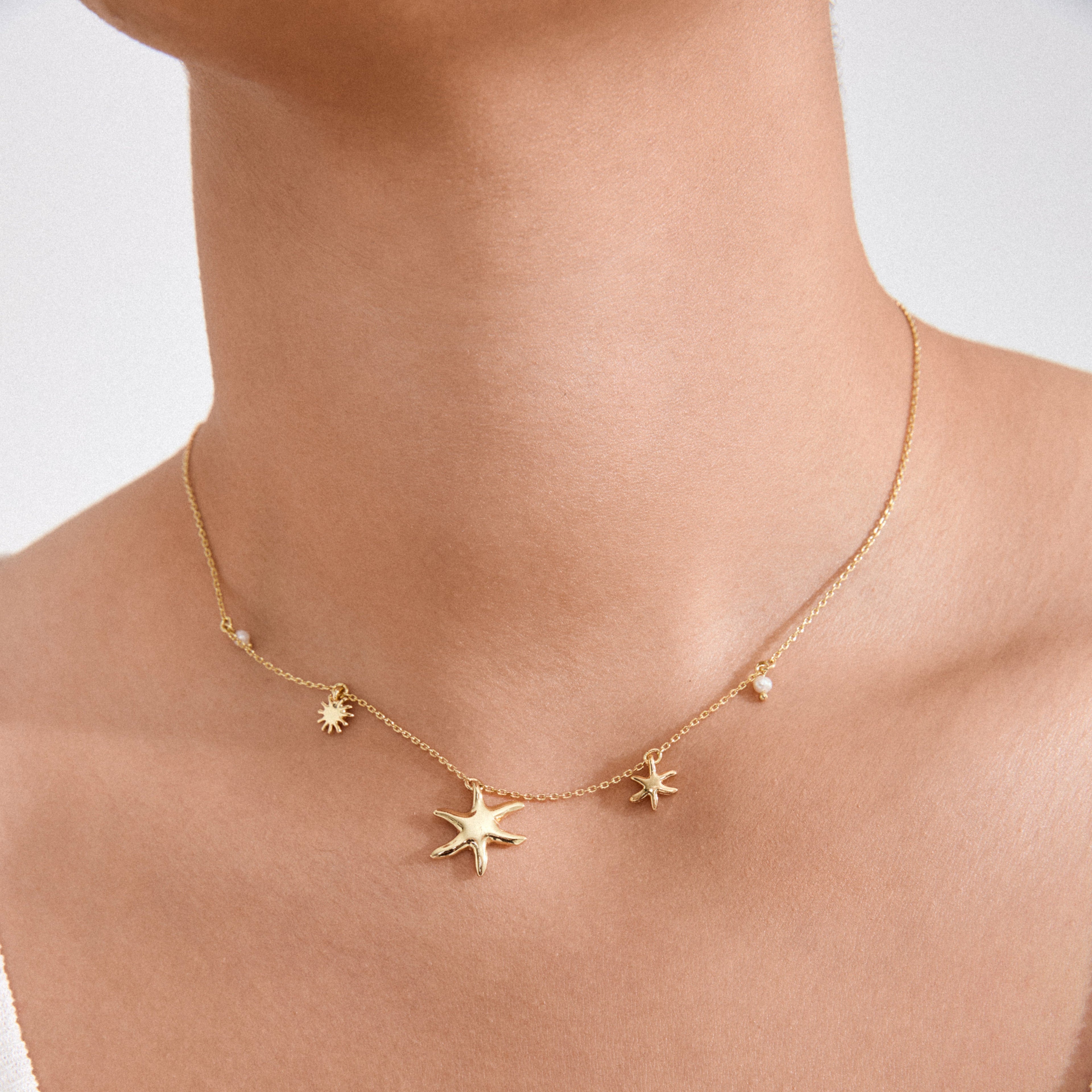 PILGRIM PRISM Necklace - Gold Plated