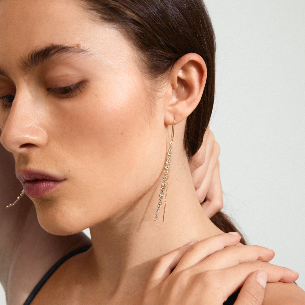 PILGRIM - Sky Chain Earrings Gold-plated - 142512013