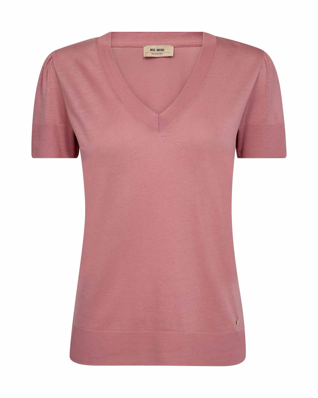 Mos Mosh Sink T-Shirt in Dusty Rose