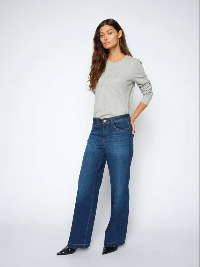 Mos Mosh Dara Deluxe Jeans in Blue