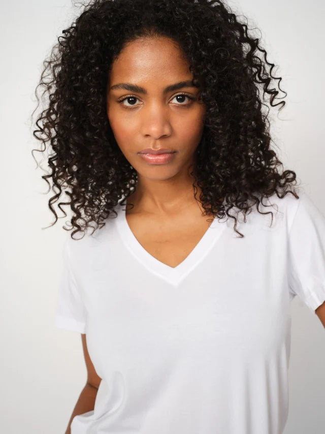 Mos Mosh Dala V Neck Short Sleeve Tee