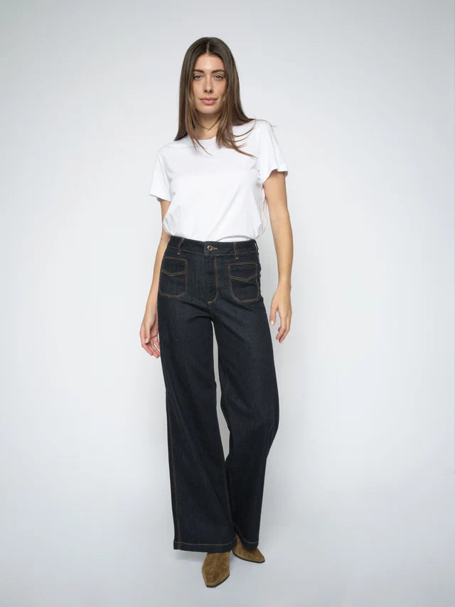 Mos Mosh Colette Deluxe Jean - Dark Blue