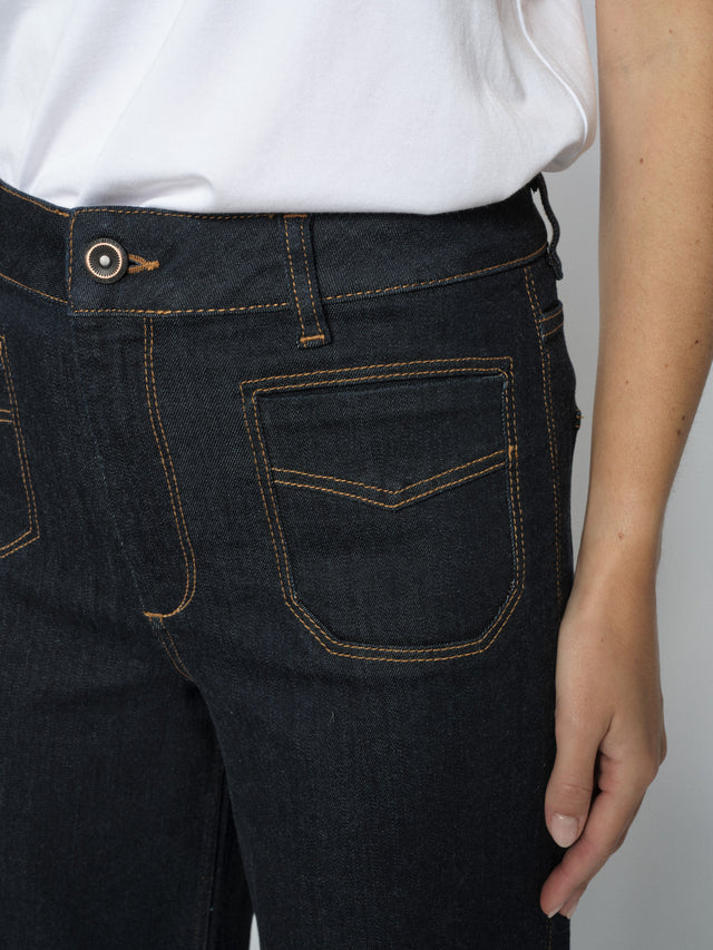 Mos Mosh Colette Deluxe Jean - Dark Blue