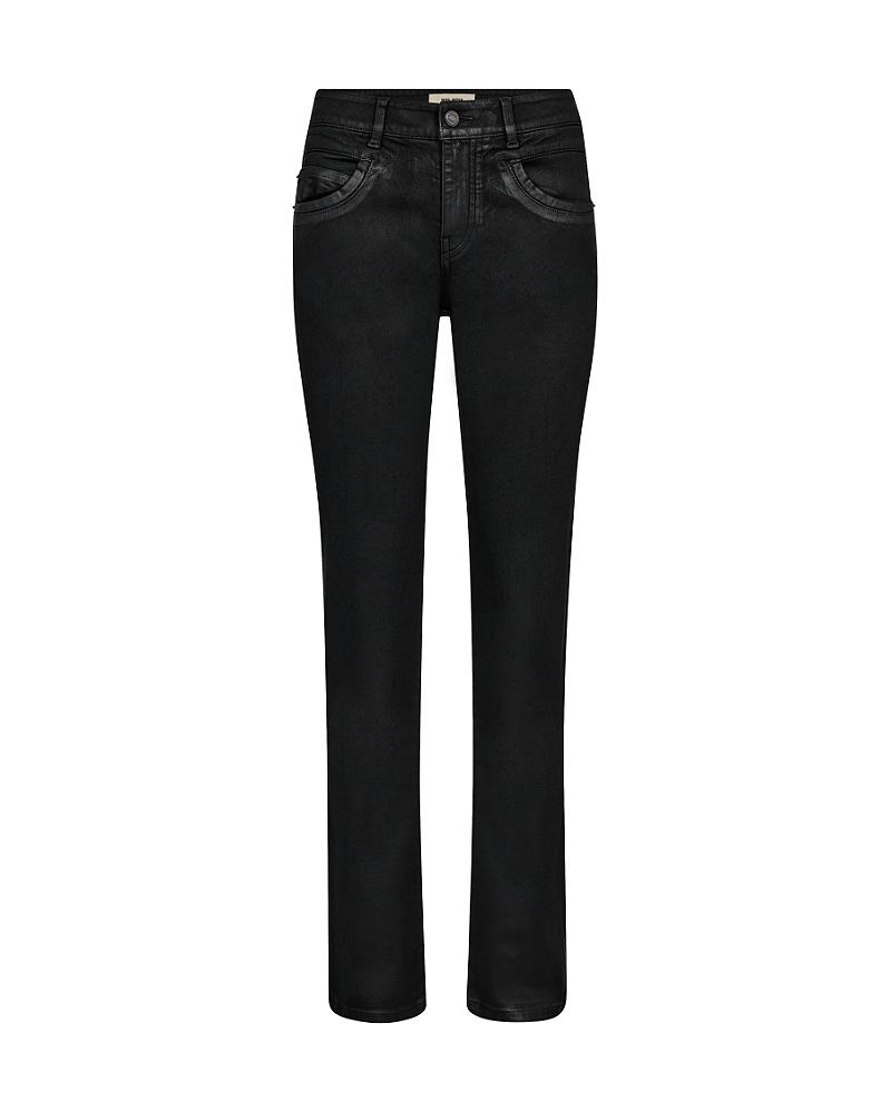 Mos Mosh Carla Naomi Coated Pant in Black - 175820