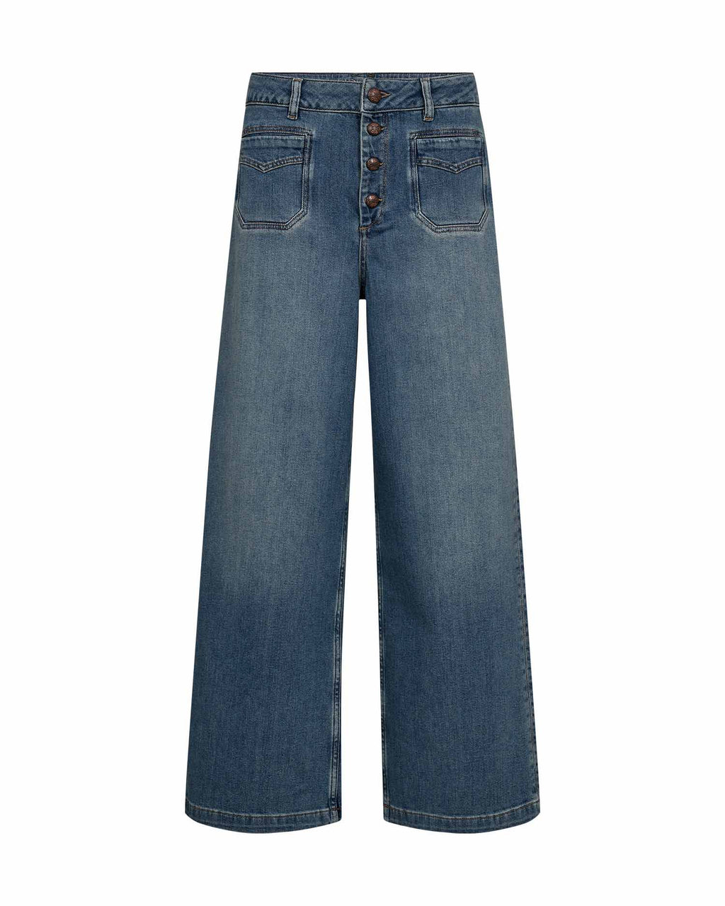Mos Mosh Colette Remi Jeans in Mid Blue - 176440