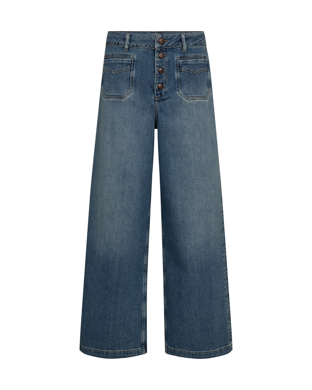 Mos Mosh Colette Remi Jeans in Mid Blue - 176440