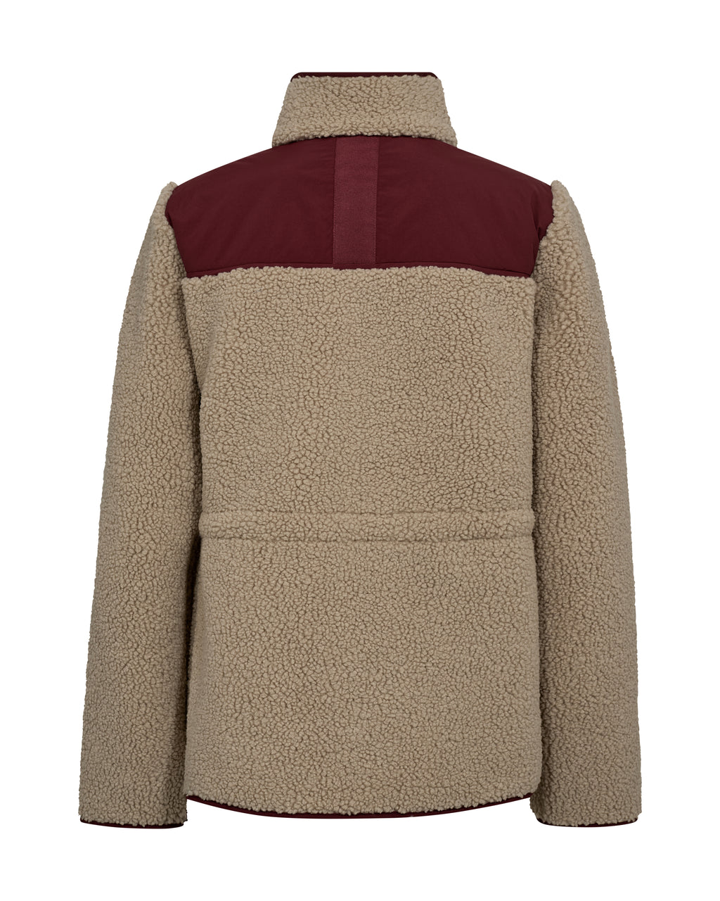 Mos Mosh - Elisa Eli Teddy Jacket in Feather Grey