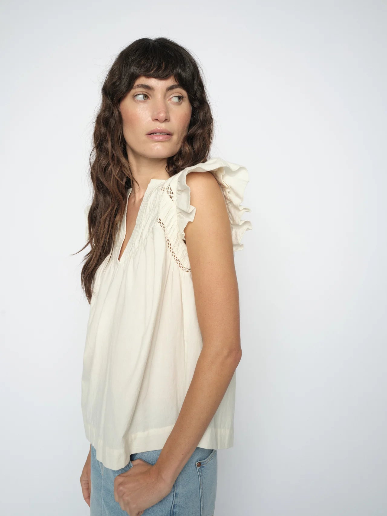 Mos Mosh Woda Izha in Ecru