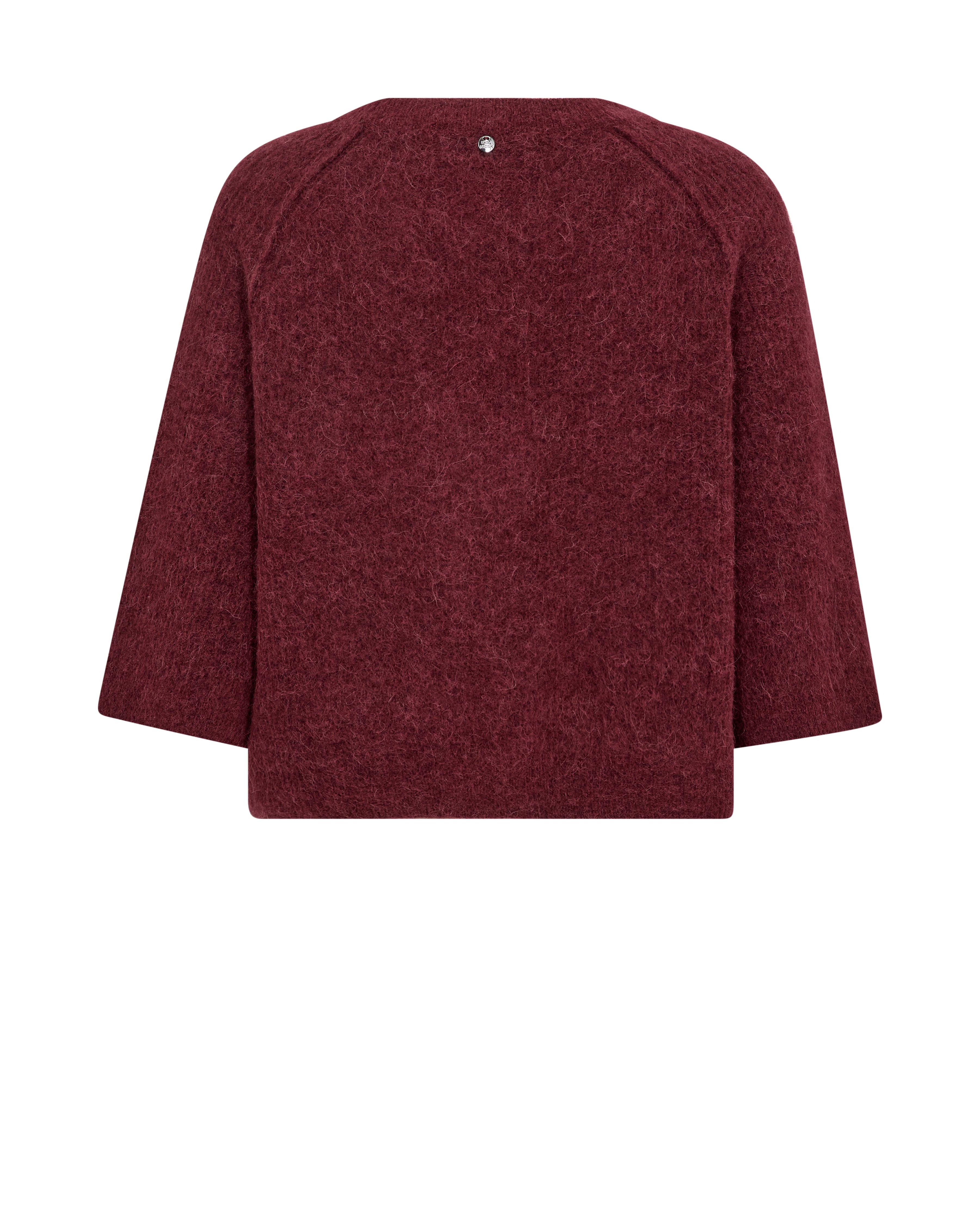 Mos Mosh - Thora Lizet Knit Cardigan in Cabernet