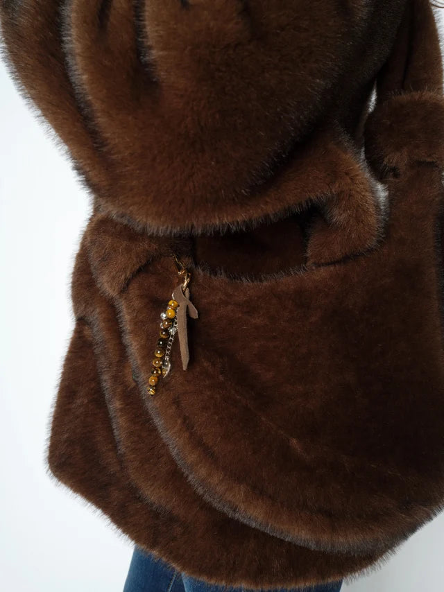 Mos Mosh Cia Faux Fur Bag