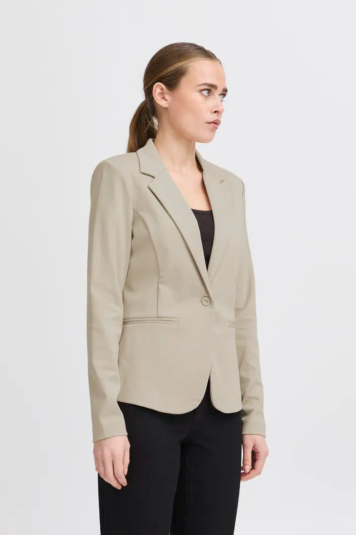 Ichi Kate Blazer in Doe Skin - 20101801