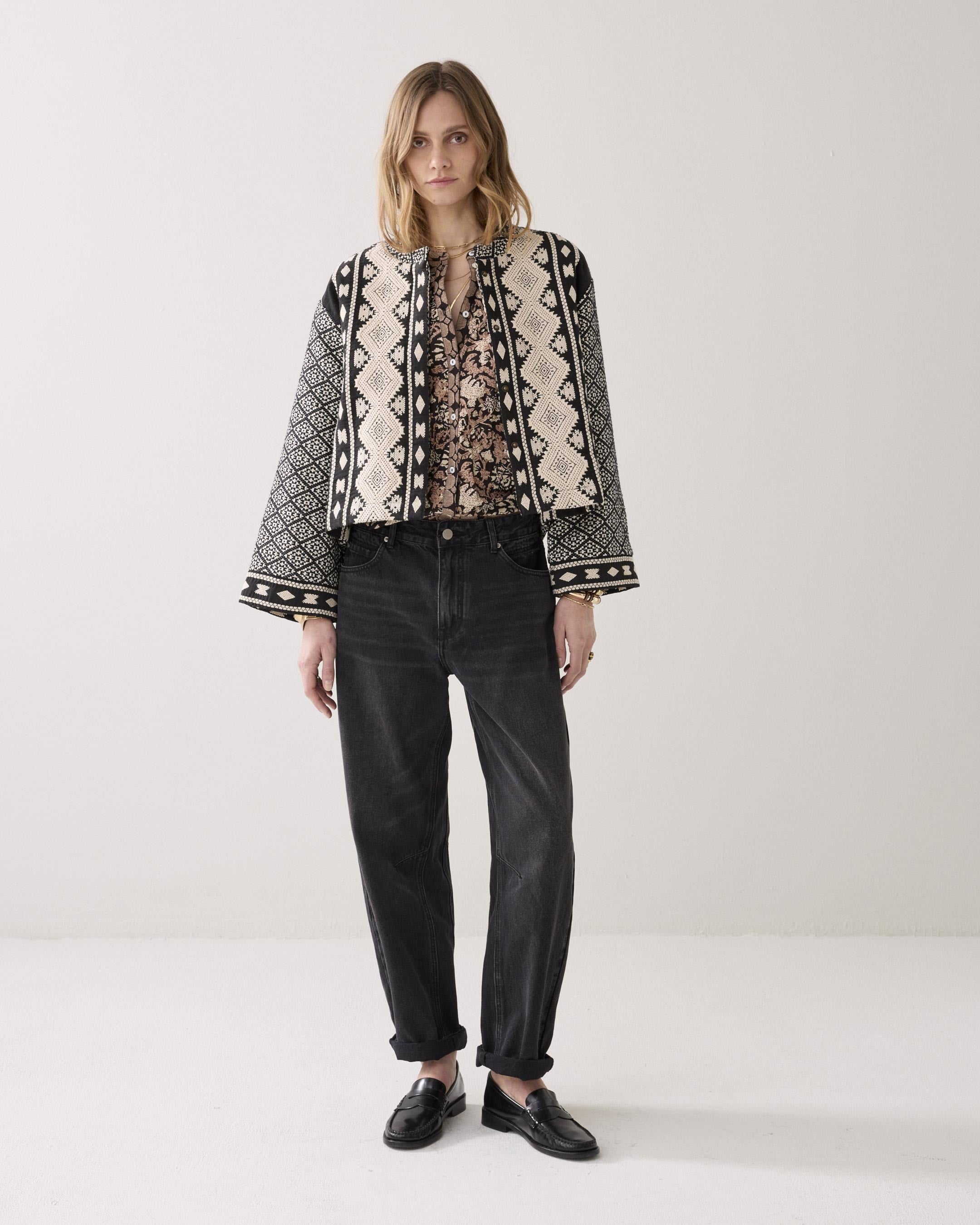 Summum Woman Jacket Jacquard Mix - 1s1296-124429