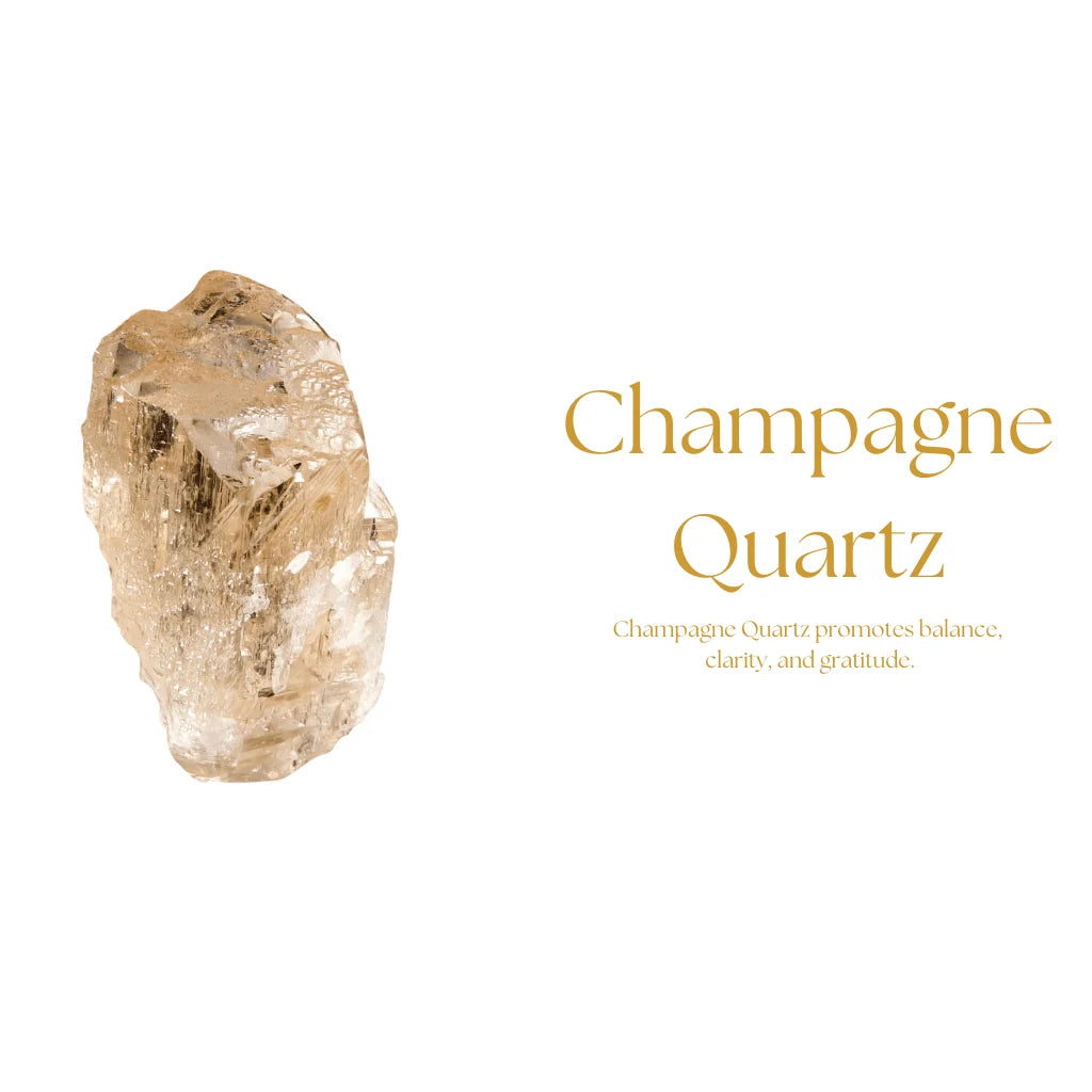 IBU Jewels Posh Necklace - Champagne Quartz
