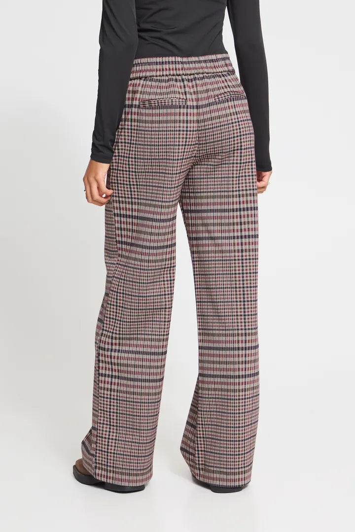 Ichi Kate Checkit Pant