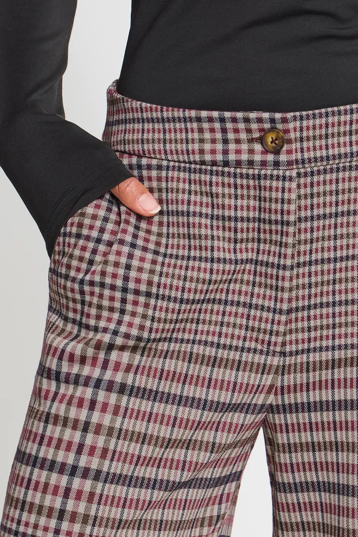 Ichi Kate Checkit Pant