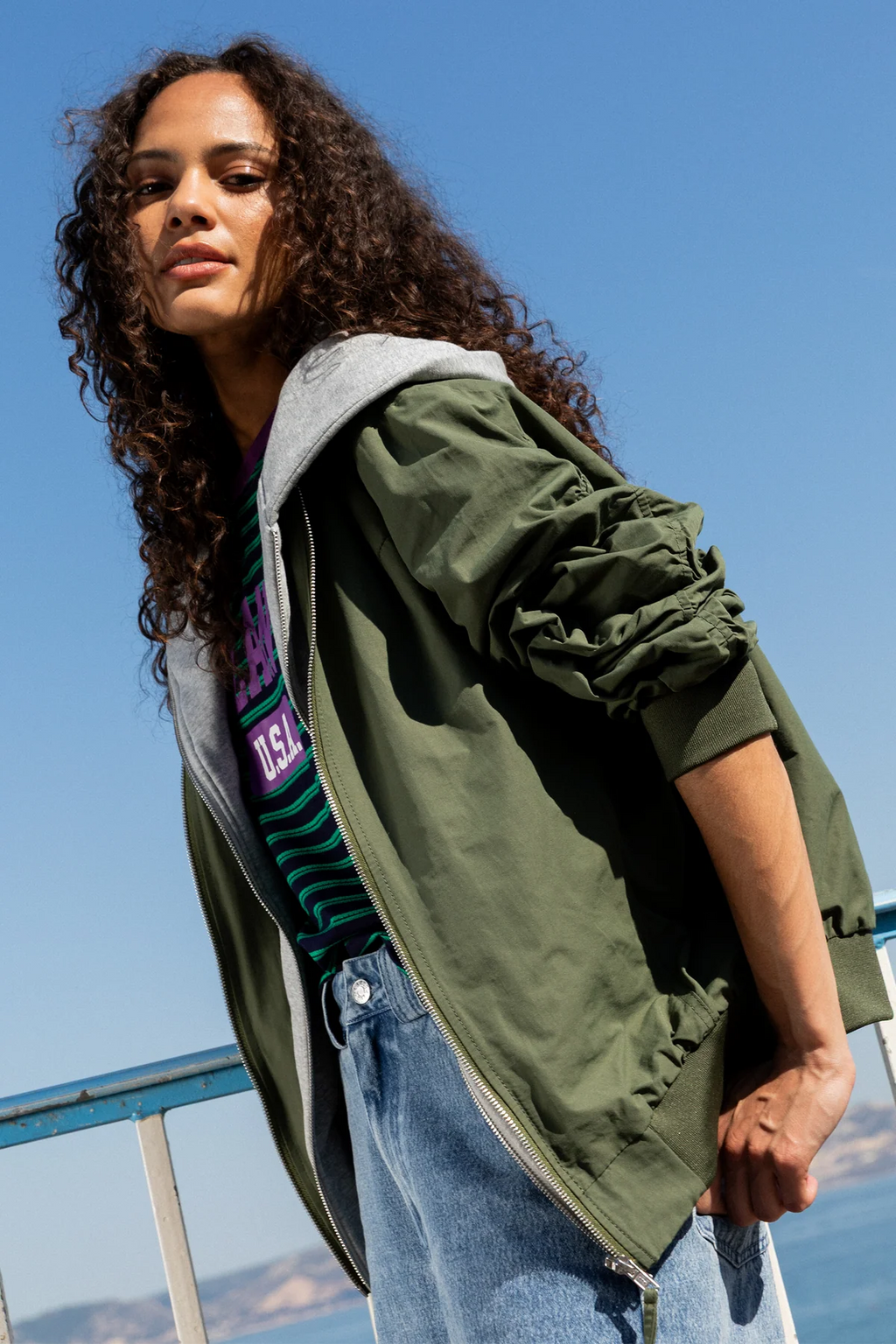 Laure + Max Vernel Khaki Jacket