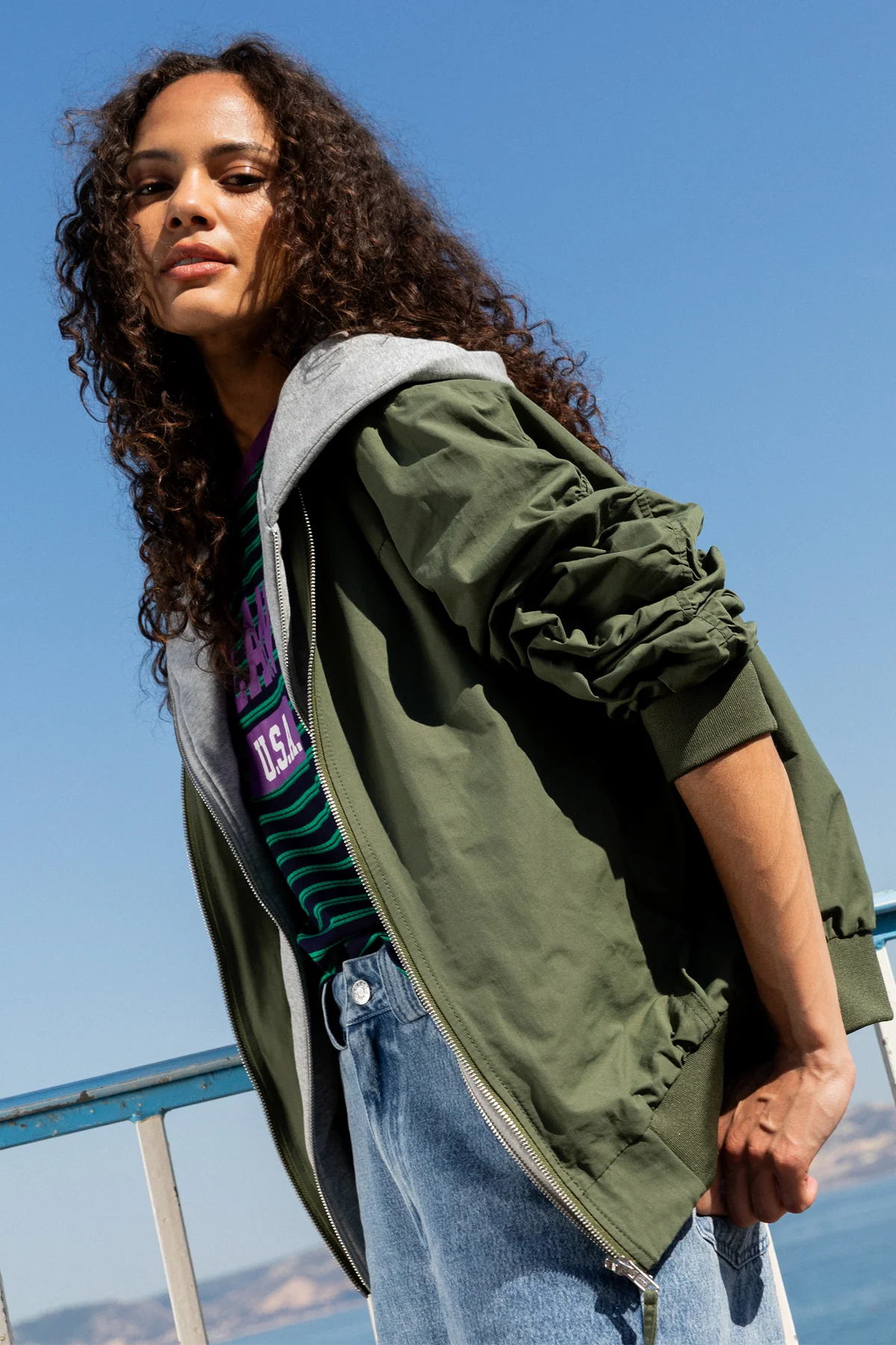 Laure + Max Vernel Khaki Jacket