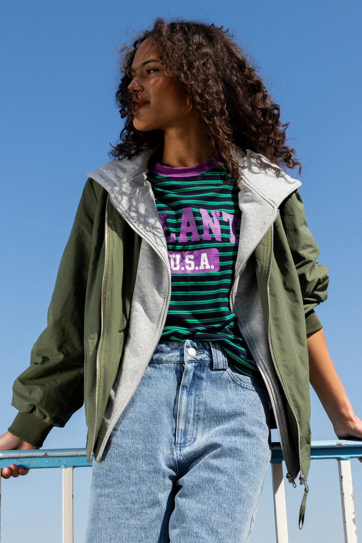 Laure + Max Vernel Khaki Jacket