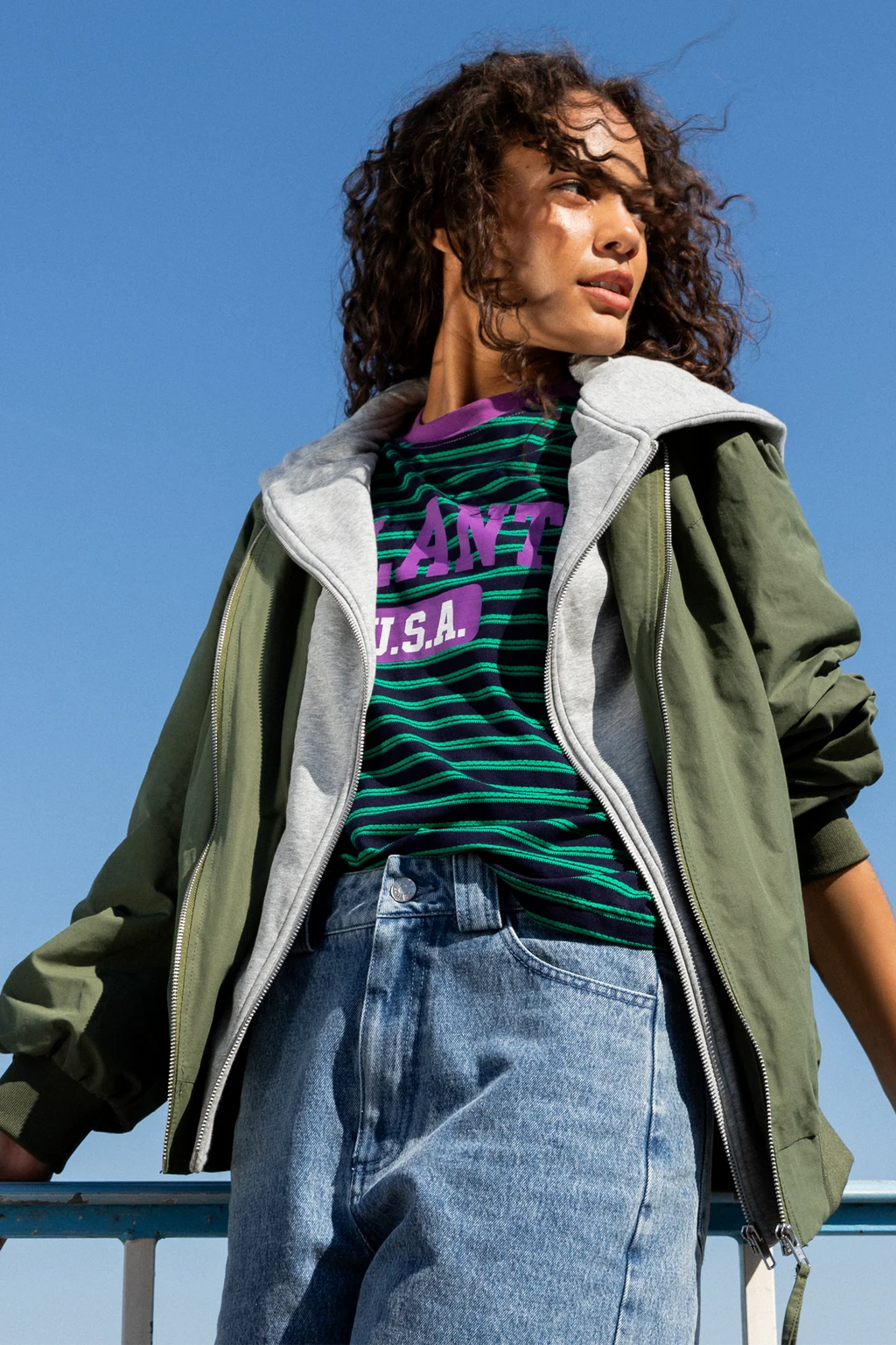 Laure + Max Vernel Khaki Jacket