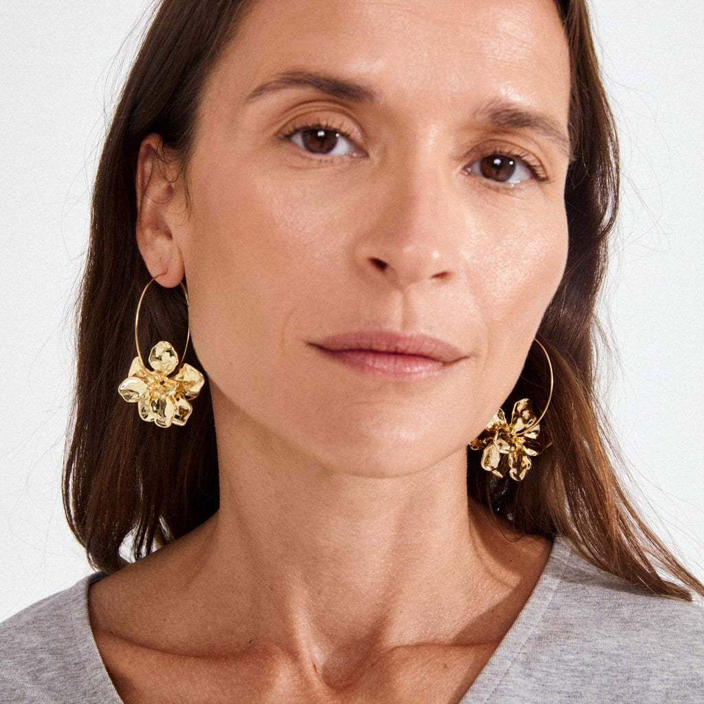 PILGRIM LUNITH Earrings - Gold Plated