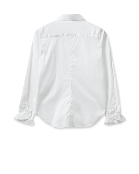 Mos Mosh Mattie Flip Shirt-White-144070