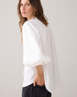 Summum Women Blouse Cotton Stretch in Off White - 2s3325-12310