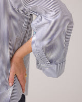 Summum Women Blouse Stripe in Midnight Blue - 2s3336-12166