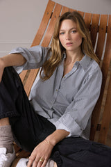 Summum Women Blouse Stripe in Midnight Blue - 2s3336-12166