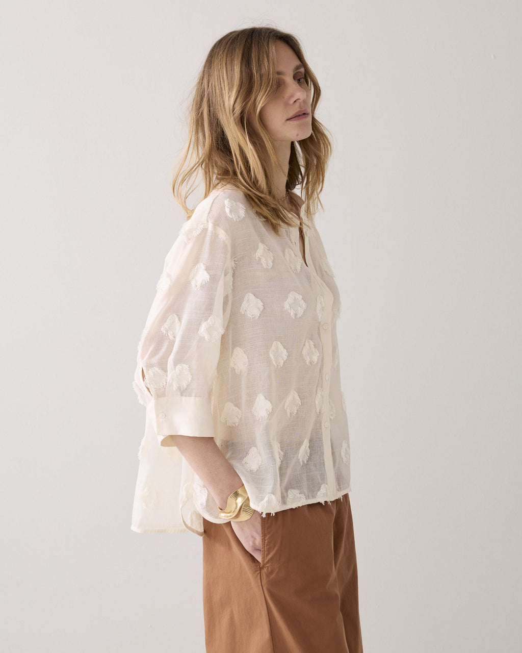 Summum Woman Blouse in Ivory - 2s3410-12413