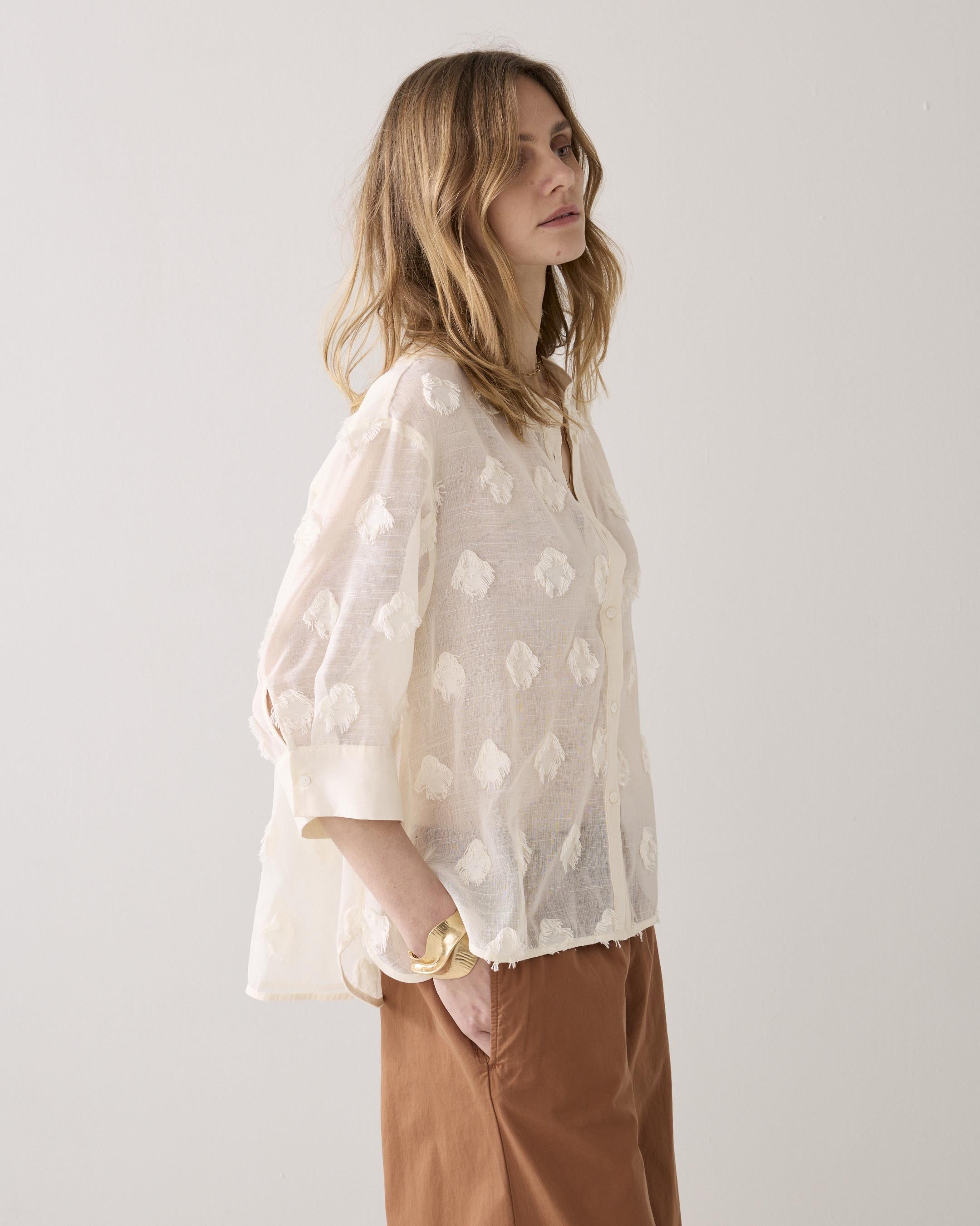 Summum Woman Blouse in Ivory - 2s3410-12413