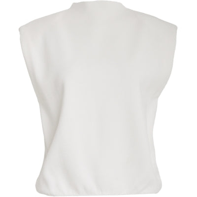 Minus Fauna Knit Vest in Cloud Dancer - MI6988