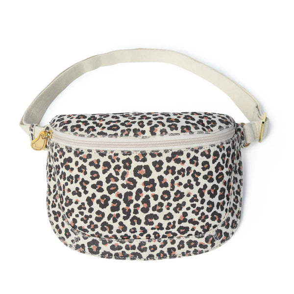 Bell & Fox Laine Crossbody bag in Leopard Print Canvas